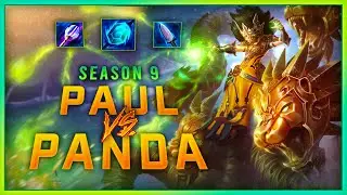 PANDACAT vs. PAUL in MID!! (Season 9 PTS) - SMITE