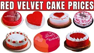 Red Velvet Cake Prices in India 2024 | 0.5 Kg, 1 Kg, 1.5 Kg, 2 Kg, 3 Kg, 4 Kg with Pictures