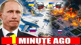 Ukraine Drone Attack Pounds Russian Military Airfield for Hours   $500M Laser Lab Destroyed