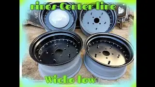 fabricación rines tipo Center line progresivos 17s 4/130