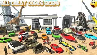 ALL NEW CHEATS CODE IN INDIAN BIKES DRIVING 3D AFTER NEW UPDATE 2024 || INDIAN BIKE CHEAT CODE