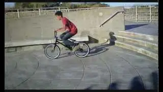 BMX at the beach