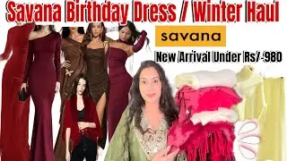 Savana Birthday Dress/ Winter Haul | New Arrival Starting Rs/-980 ‼️ @Seemamaurya88