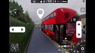 Route 450 (Thornton Heath ➡️ West Croydon) NB4L Boris Bus #london #croydon #roblox