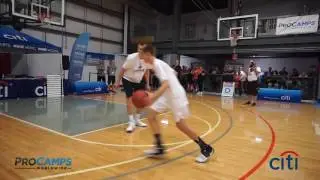 Kristaps Porzingis Dominates his Basketball ProCamp