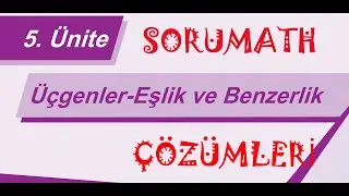 8.Sınıf LGS MEB 2021 Aralık Ayı Matematik &Uuml;&ccedil;genler ve Eşlik - Benzerlik &Ccedil;&ouml;z&uuml;mleri (50-62)