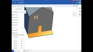 tutorial how to make a simple laser cut 2d bird/bug/doll house in onshape on ipad