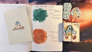 NEW INK DAY! Amarillo stationery. #newinkday