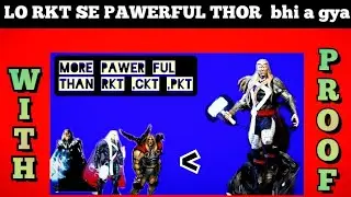 Supream thor::more pawer ful than Rune king thor, cosmic king Thor , Phoenix king | Thunder strike