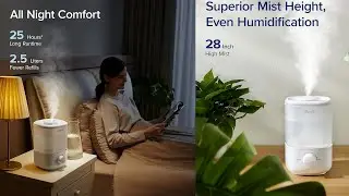 Best Amazon Finds Cool Gadgets, Quiet Cool Mist Air Humidifier