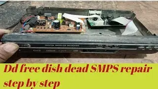 Dd free dish dead SMPS repair step by step