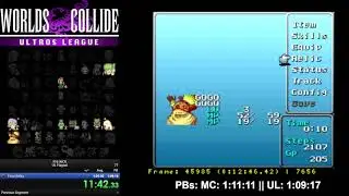 Final Fantasy VI Worlds Collide - Seed #89 - Ultros League Seed #77 - Ultros Underground