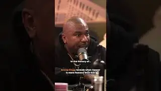 Snoop Dogg reveals the most famous rapper of all time 😲🔥#hiphop #drinkchamps #snoopdogg #shorts