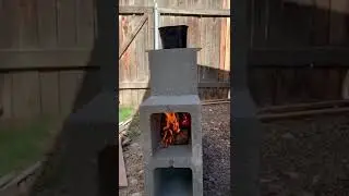 DIY Cinder Block Rocket Stove: Boiling Water Test