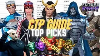 CTP GUIDE...AUGUST 2021!! TOP PICKS FOR ALL CTP's....50% OFF EVENT!! MARVEL FUTURE FIGHT
