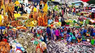 Irresistible Street Food! Fresh Fish, Hearty Noodle Soup & Grilled Meat That WOW Everyone!