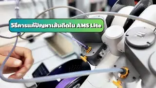 วิธีการแก้ปัญหาเส้นติดใน AMS Lite สำหรับ Bambu Lab A1 / A1 Mini