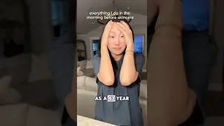 what I eat every morning before skincare routine #over40 #antiaging #healthylifestyle #shortsvideo