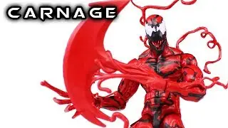 Marvel Legends CARNAGE Monster Venom Wave Action Figure Review