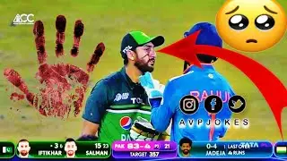 Agha Salman injury || INDIA VS PAKISTAN match highlight | Asia Cup 2023 Highlights @rjkaranyt