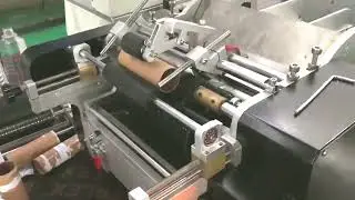 Paper cans wet glue labeling machine semi automatic tested for pakistan customer