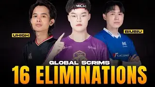 Order plays with BiuBiu and uHigh | 16 Kills in Global Scrims