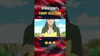 Hyuga chief's funny reaction with Boruto 😂