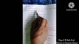 12th std Computer Science chapter 9(One mark with Live evaluation)