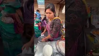 Hardworking Maharashtrian Lady Making Paratha