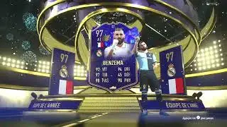 97 Benzema TOTY Walkout - FIFA 23 Pack Team of the Year