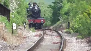 4936 Kinlet Hall  arriving at Washford on the West Somerset Railway May 2014