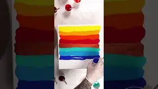 WATCH THIS TILL THE END Acrylic Pouring Swipe