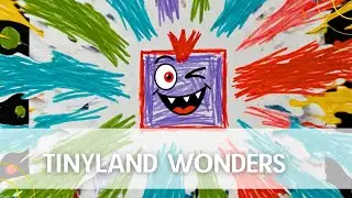 Crazy Square Monster | Fun Cartoon Drawing for Kids