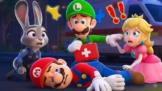 ¡MARIO, POR FAVOR, ACORDA! - Não abandone a PEACH | História Triste | Animação de Super Mario Bros