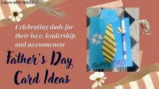 DIY Father's Day Cards| Last-Minute Father's Day Card Ideas| Personalized Father's Day Cards| dad