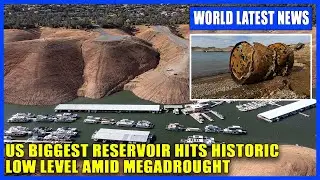 US biggest reservoir hits historic low level amid megadrought