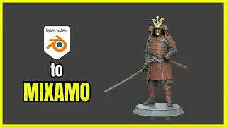 How to Export Blender Models to Mixamo (Use OBJ to Avoid FBX Errors)