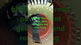 600MW Generator of stator and rotor