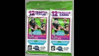 2017 Donruss Optic Football Value Packs Break