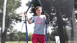 Learn how to do a backflip on the trampoline fast!!!