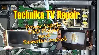 Technika TV DVD and Remote Repair #0105