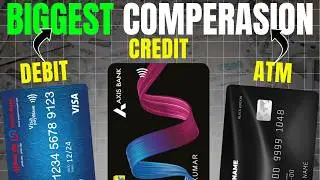 ATM Card Vs Debit Card Vs Credit Card | The Real Difference