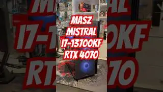 Obudowa MODECOM MISTRAL i INTRL i7 z RTX 4070 #pc #pcbuild #pcgaming