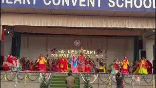 Gidha performance by Sacred heart convent school Malout 3rd and 4th Students 