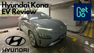 Обзор Hyundai Kona EV первого поколения GetGo (2021-2023) (рестайлинг)