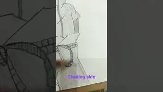 2 different side drawing shading(the stylish boy) subscribe for more