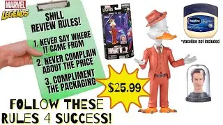 A NEW LOW? HASBRO SHILL REVIEW RECAP! MARVEL LEGENDS HOWARD THE DUCK WHAT IF...? (KHONSHU BAF WAVE)