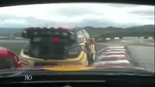 Onboard with Mattias Ekstrom - EKSRX Debut - Hell RX - 2014 FIA World Rallycross Championship