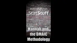 Hannah and DMAIC Methodology 1 of 2