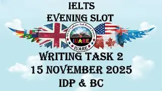 15 ноября 2025 г. IELTS / Письменное задание 2 / Академический / Обзор экзамена / ИНДИЯ